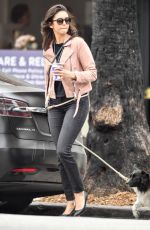 NINA DOBREV Leaves Bluestone Lane Cafe in Los Angeles 05/13/2019