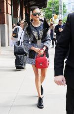 NINA DOBREV Out and About in New York 05/08/2019
