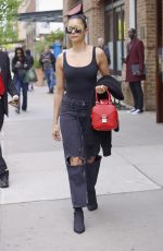 NINA DOBREV Out in New York 05/08/2019