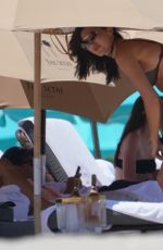 OKSANA RYKOVA in Bikini at a Beach in Miami 05/07/2019
