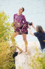 OLIVIA CULPO on the Set of a Photoshoot in Cannes 05/23/2019