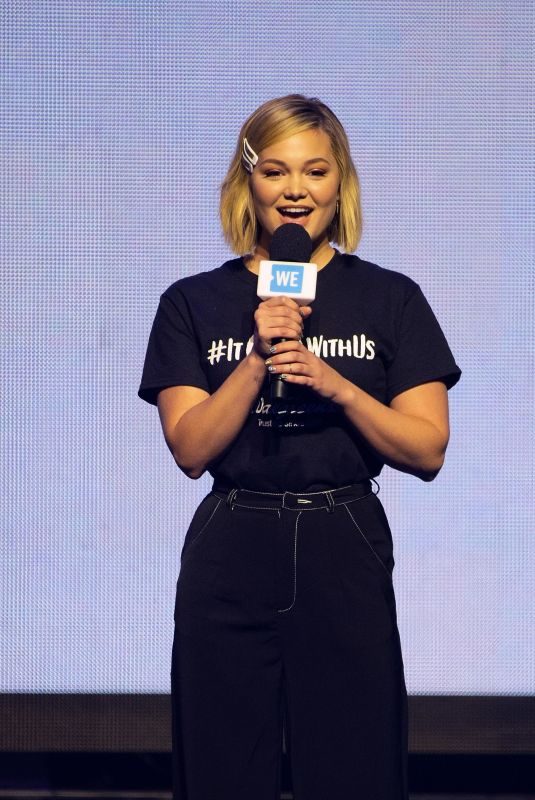 OLIVIA HOLT at We Day in Chicago 05/08/2019