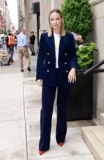 OLIVIA WILDE Arrives at Buzzfeed Studios in New York 05/23/2019