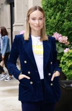 OLIVIA WILDE Arrives at Buzzfeed Studios in New York 05/23/2019