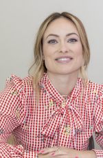OLIVIA WILDE at Booksmart Press Conference in Beverly Hills 05/03/2019