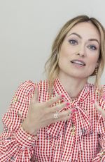 OLIVIA WILDE at Booksmart Press Conference in Beverly Hills 05/03/2019