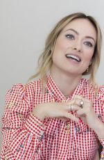 OLIVIA WILDE at Booksmart Press Conference in Beverly Hills 05/03/2019