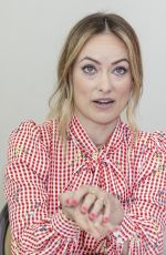 OLIVIA WILDE at Booksmart Press Conference in Beverly Hills 05/03/2019