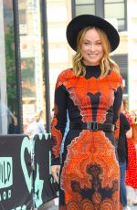 OLIVIA WILDE Heading to SiriusXM in New York 05/22/2019