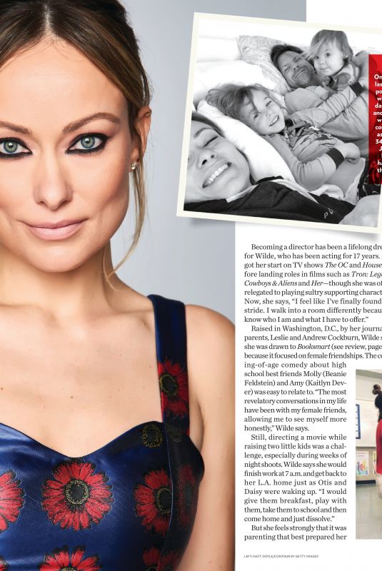 OLIVIA WILDE in People Magazine, June 2019