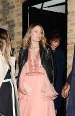 OLIVIA WILDE Leaves Chiltern Firehouse in London 05/07/2019