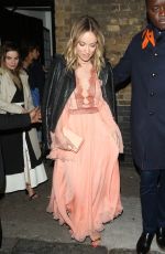 OLIVIA WILDE Leaves Chiltern Firehouse in London 05/07/2019