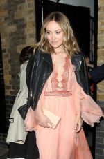 OLIVIA WILDE Leaves Chiltern Firehouse in London 05/07/2019