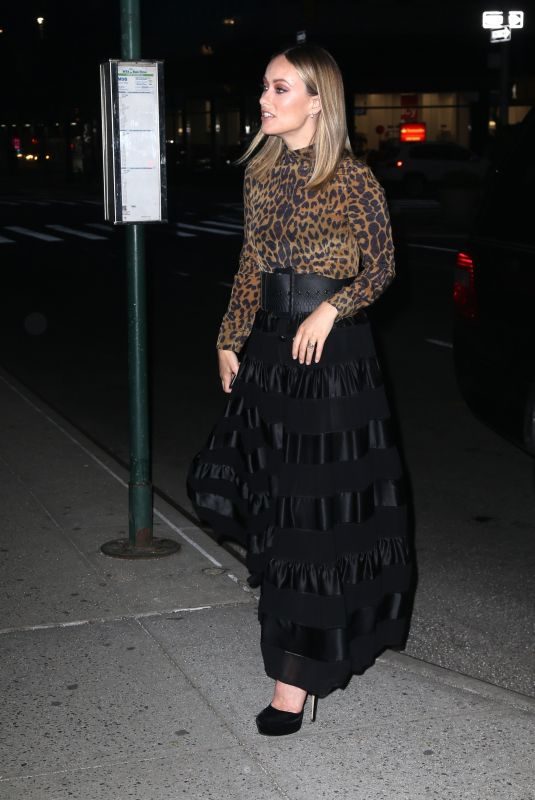 OLIVIA WILDE Night Out in New York 05/22/2019