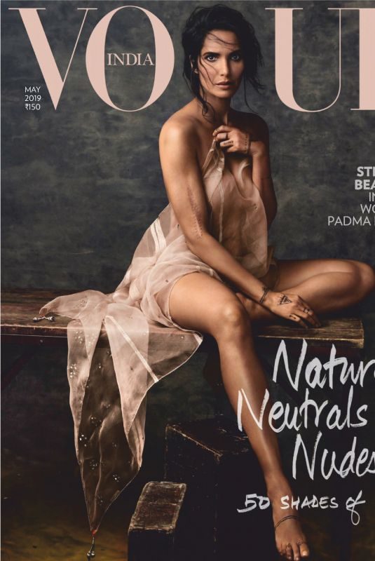 PADMA LAKSHMI in Vogue Magazine, India May 2019