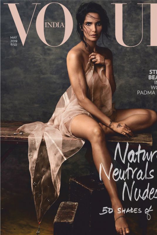 PADMA LAKSHMI in Vogue Magazine, India May 2019