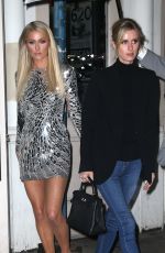 PARIS and NICKY HILTON Out in New York 05/14/2019
