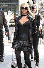 PARIS HILTON Arrives at Build Series in New York 05/15/2019