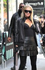 PARIS HILTON Arrives at Build Series in New York 05/15/2019