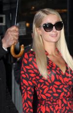 PARIS HILTON Arrives at Good Morning America in New York 05/13/2019