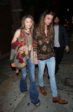 PARIS JACKSON and Gabriel Glenn Leaves Daveys Wayne