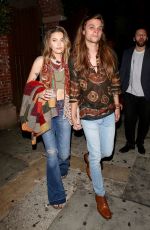 PARIS JACKSON and Gabriel Glenn Leaves Daveys Wayne