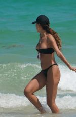 PATRICIA CONTRERAS in Bikini at a Beach in Miami 05/05/2019