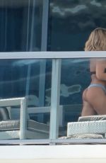 PAUGE VANZANT in Bikini on Her Hotel Balcony in Miami 05/10/219 