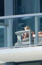 PAUGE VANZANT in Bikini on Her Hotel Balcony in Miami 05/10/219 