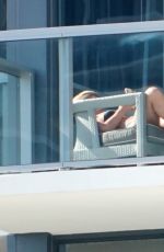 PAUGE VANZANT in Bikini on Her Hotel Balcony in Miami 05/10/219 