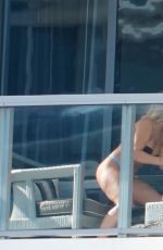 PAUGE VANZANT in Bikini on Her Hotel Balcony in Miami 05/10/219 