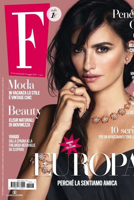 PENELOPE CRUZ in F Magazine, May 2019
