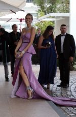 PETRA NEMCOVA Arrives at Hotel Martinez in Cannes 05/19/2019