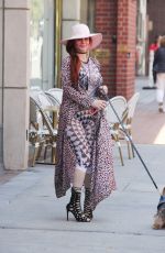 PHOEBE PRICE Out with Her Dog in Los Angeles 05/03/2019