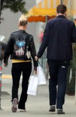 PIXIE GELDOF and George Barnett Out Shopping in West Hollywood 05/07/2019
