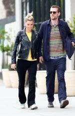 PIXIE GELDOF and George Barnett Out Shopping in West Hollywood 05/07/2019