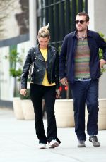 PIXIE GELDOF and George Barnett Out Shopping in West Hollywood 05/07/2019