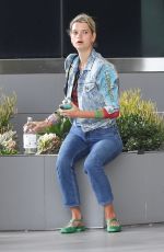 PIXIE GELDOF in Double Denim Out in Los Angeles 05/07/2019