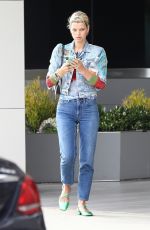 PIXIE GELDOF in Double Denim Out in Los Angeles 05/07/2019