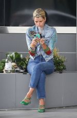 PIXIE GELDOF in Double Denim Out in Los Angeles 05/07/2019