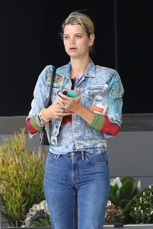 PIXIE GELDOF in Double Denim Out in Los Angeles 05/07/2019