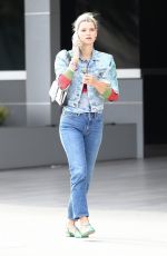 PIXIE GELDOF in Double Denim Out in Los Angeles 05/07/2019