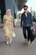 PIXIE LOTT Arrives at Nice Airport 05/19/2019
