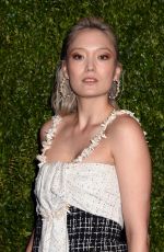 POM KLEMENTIEFF at 14th Annual Tribeca Film Festival Artists Dinner Hosted by Chanel 04/29/2019