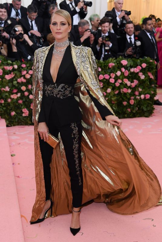 POPPY DELEVINGNE at 2019 Met Gala in New York 05/06/2019