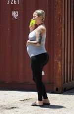 Pregnant AMBER ROSE Out for Lunch with Her Mother in Sherman Oaks 05/29/2019