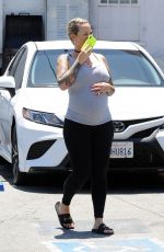 Pregnant AMBER ROSE Out for Lunch with Her Mother in Sherman Oaks 05/29/2019