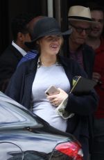 Pregnant BLAKE LIVELY Out and About in Boston 05/26/2019