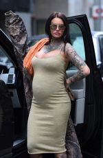Pregnant JEMMA LUCY at Glow and Blow Boot Camp Get Summer Ready Event in Manchester 05/10/2019