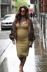 Pregnant JEMMA LUCY at Glow and Blow Boot Camp Get Summer Ready Event in Manchester 05/10/2019